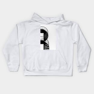 Stairs to nowhere Kids Hoodie